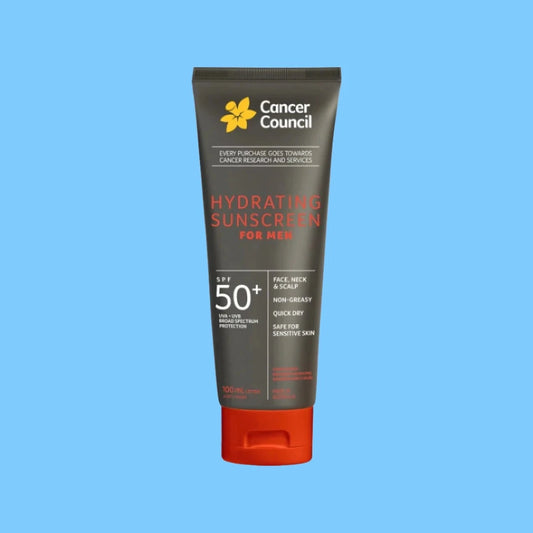 Cancer Council Hydrating Sunscreen for Men SPF50 plus